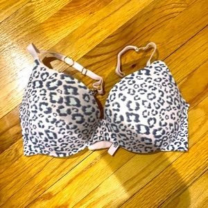 Cheetah push up bra